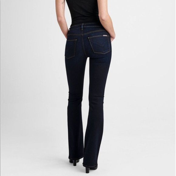 Hudson Jeans Denim - Hudson Love Mid-Rise Dark Wash Bootcut Jeans
